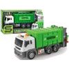 Popelářské auto pro děti se světly a zvuky City Truck 1:16 - zelené