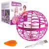 Létající koule s dálkovým ovladačem Flying Spinner - růžová