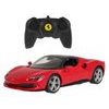 Rastar auto na dálkové ovládání Ferrari 296 GTS 1:16 červené