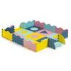 Ecotoys XXL pěnová puzzle hrací deka Happy Color