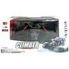 Auto na dálkové ovládání 4x4 s výměnnými koly Rock Climber 1:18 černo-zelené