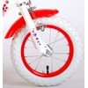 Dětské kolo Volare Lovely 12" červeno-bílé