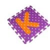 Pěnové puzzle s barevnými čísly a abecedou
