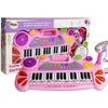 Majlo Toys dětské elektronické klávesy s mikrofonem Music Station