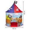 Ecotoys dětský stan Pirátský zámek