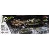 Tank RC 2ks tanková bitva + dobíjecí pack - maskáč