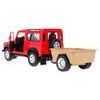 Rastar auto na dálkové ovládání Land Rover Defender 1:14 červené