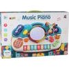 Vzdělávací hudební klavír s bubínkem
