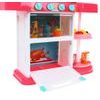 Majlo Toys dětská kuchyňka se zvuky a párou- růžová