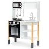 Ecotoys dětská dřevěná kuchyňka se zvuky a LED efekty Wooden Kitchen