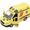 Auto ambulance na baterie se zvukem, se světlem