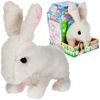 Plyšový králíček na baterie Princess Bunny bílý