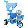 Dětská tříkolka s vodící tyčí Slon modrý