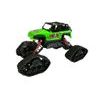 Auto na dálkové ovládání 4x4 s výměnnými koly Super Climber 1:18 zelené