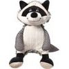 BabyOno Plyšová hračka s chrastítkem Racoon Rocky Mýval, černo-bílý