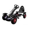Dětská šlapací motokára s nafukovacími koly Formule 618 černá