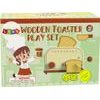 Dřevěný toustovač s doplňky pro děti