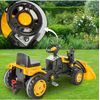 Dětský šlapací traktor s radlicí Active Pedal žlutý