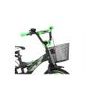 Mexller dětské kolo BMX 12" s vodící tyčí černozelené