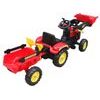Dětský šlapací traktor Nakladač s přívěsem