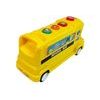 Huile Toys interaktivní naučný autobus pro nejmenší se zvuky School Bus