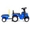 New Holland dětské odrážedlo traktor s přívěsem - modré