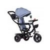 Ecotoys dětská tříkolka s otočným sedadlem Trike 2v1 šedá