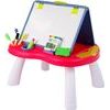 Vzdělávací tabule na stolečku 2v1 + fixy, křídy, hra