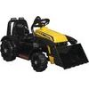 Elektrický žlutý traktor ZP1001B s přední radlicí