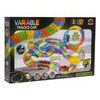 Svítící autodráha s autíčkem na baterie 227 dílků Variable Tracks