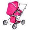 Alice kočárek pro panenky 9346 kombinovaný světle-růžový