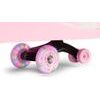 Ecotoys gravitační odrážedlo se svítícími koly Spinner - růžové