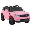 Dětské elektrické autíčko Land Rapid Racer růžové