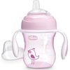 Chicco hrneček učíme se s držadly 200 ml růžová ptáček