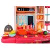 Doris dětská kuchyňka XXL se zvuky a tekoucí vodou - růžová