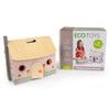 Ecotoys drevený rozkladací domček pre bábiky Little Dollhouse