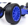 Dětská šlapací motokára Go-kart Milly Mally Rocket modrá