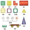Magnetická stavebnice Magnet Blocks 72 dílů