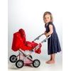Kočárek Magda trojkombinace pro panenky - mix 2 barvy