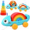 Huile Toys edukační hračka pro nejmenší Rainbow Chameleon