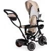 Ecotoys dětská tříkolka s otočným sedadlem Trike 2v1 béžová
