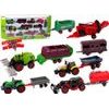 Velká sada zemědělských vozidel 12ks