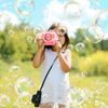 Bublifuk na baterie fotoaparát Bubble Cam růžový