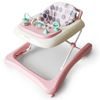 Ecotoys dětské chodítko s hračkami růžové