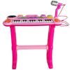 Dětské elektronické klávesy s mikrofonem a židličkou Music Station