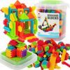 LEHKÉ POŠKOZENÍ barevná konstrukční stavebnice Hedgehog Blocks 200 ks