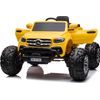 Dětské elektrické autíčko Mercedes DK-MT950 4x4 lakované žluté