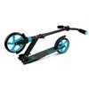 Dětská skládací koloběžka Black Scooter s modrými koly