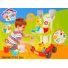 Majlo Toys dětský zahradní vozík s příslušenstvím Little Gardener červený