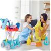 Dětský úklidový vozík s příslušenstvím Cleaning Playset